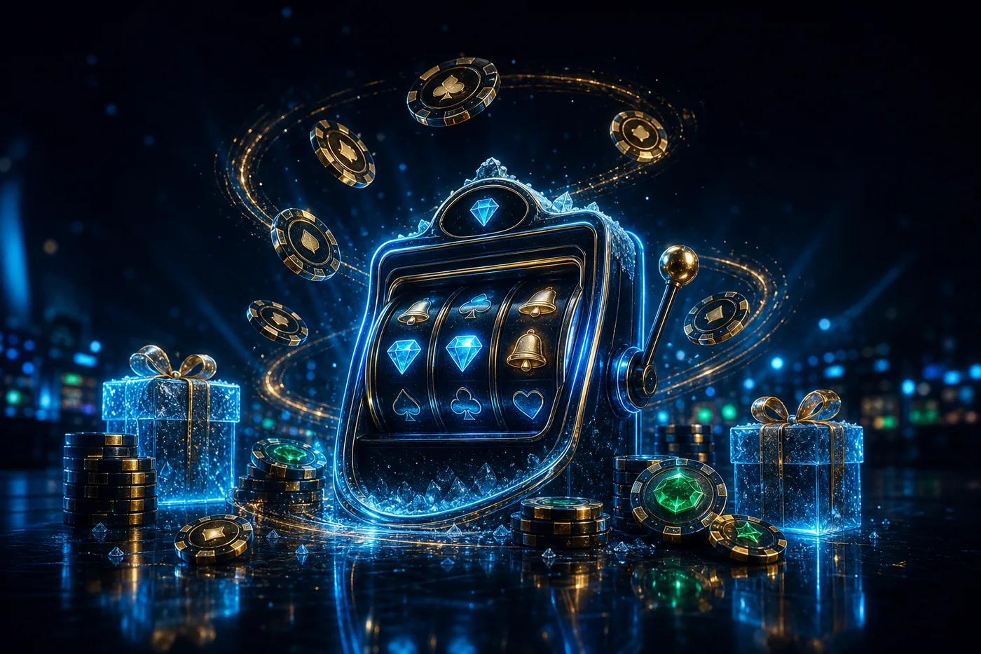 Pakiet powitalny Ice Casino z darmowymi spinami i bonusem od depozytu
